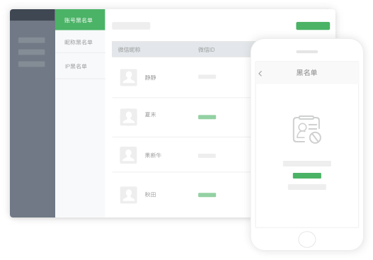 可疑行为识别,黑名单自动拦截
